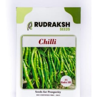 Rudraksh F1 Rudra 101 Chilli Seeds – High Yield- Kisanjeevan