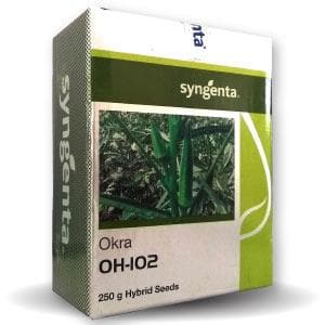 OH-102 BHENDI (OKRA) ( 102 भिन्डी ) - Dark Green Pods, High Yield, YVMV Tolerant