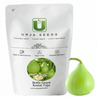 URJA PUNJAB KOMAL BOTTLE GOURD SEEDS -Kisanjeevan