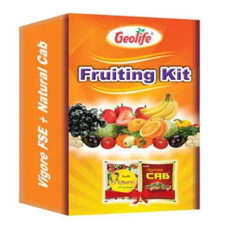 Geolife Fruiting Kit - Fruit Size & Quality Booster (Vigore FSE + Natural CaB)-Kisanjeevan